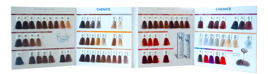Chenice Beverly Hills Liposome Hair Color Book / Chart